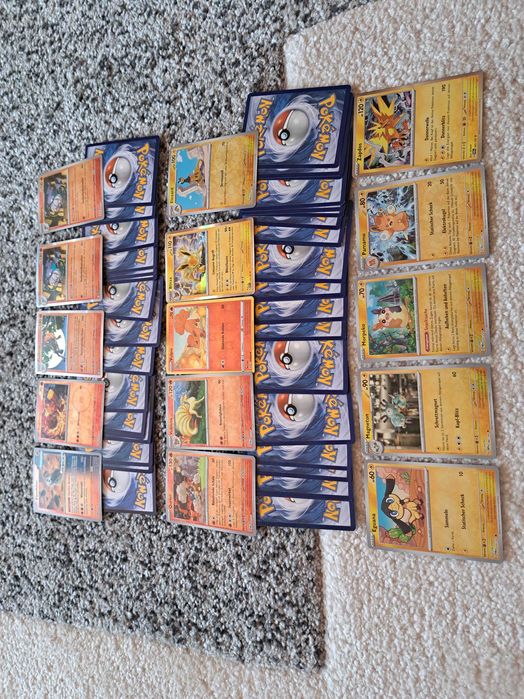 Lot 100 cartonase Pokemon Germania