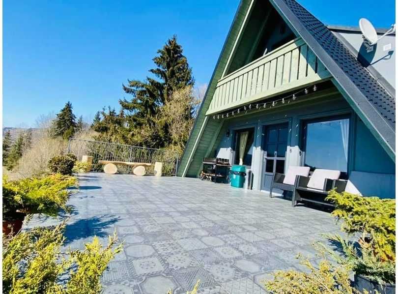 Cabana stil A-Frame, Case, Foisoare si Terase din structura de lemn la comanda