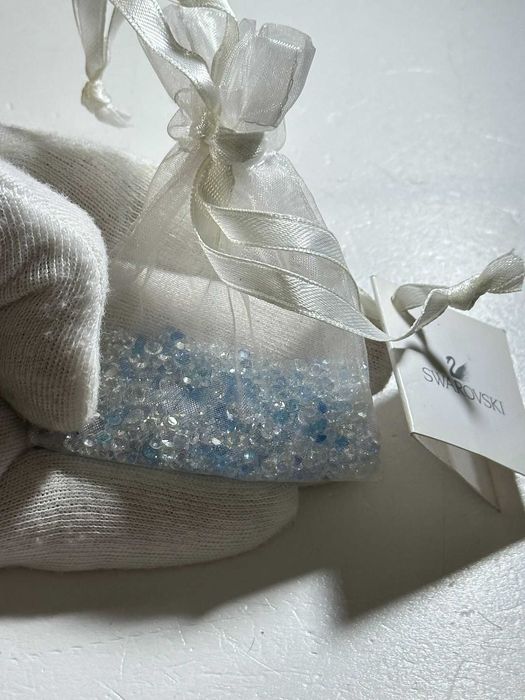 LOT CRISTALE SWAROVSKI - Rotunde - Diferite marimi - Albe, Albastre !