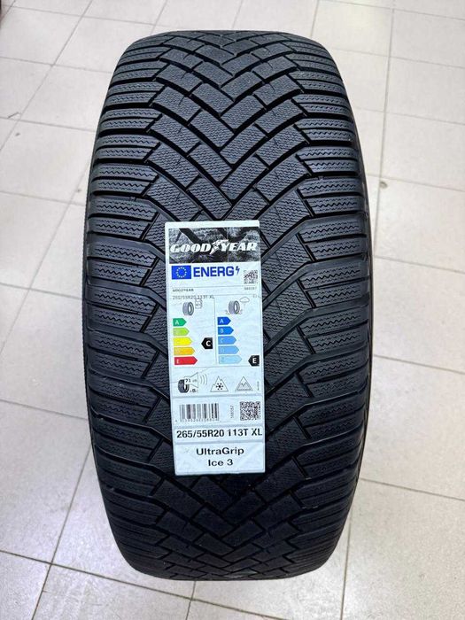 265 55 R20 Goodyear Ultra Grip ice3 Made in Luxembourg 2025 г липучки