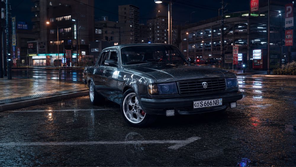 Газ Волга 31029 свап V8 4.3л автомат коробка 6 ступка метан