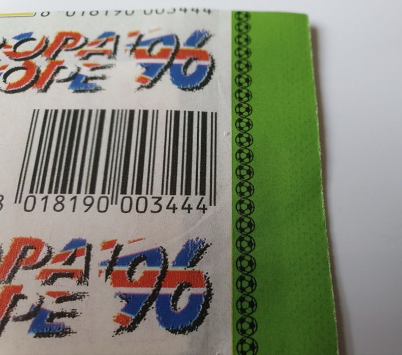 Panini Fotbal Euro 96  plicuri stickere sigilate - ocazie rara