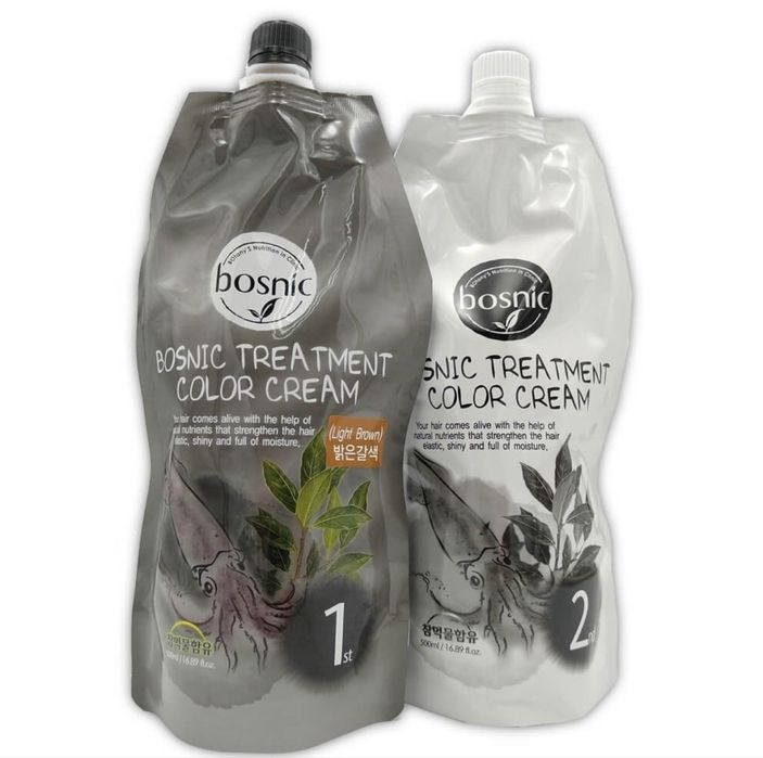 Продам крем краску для волос BOSNIC Treatment Color light