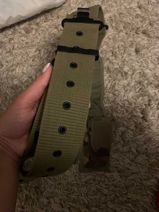 Centura curea combat si buzunar pouch pescuit vanatoare wellness