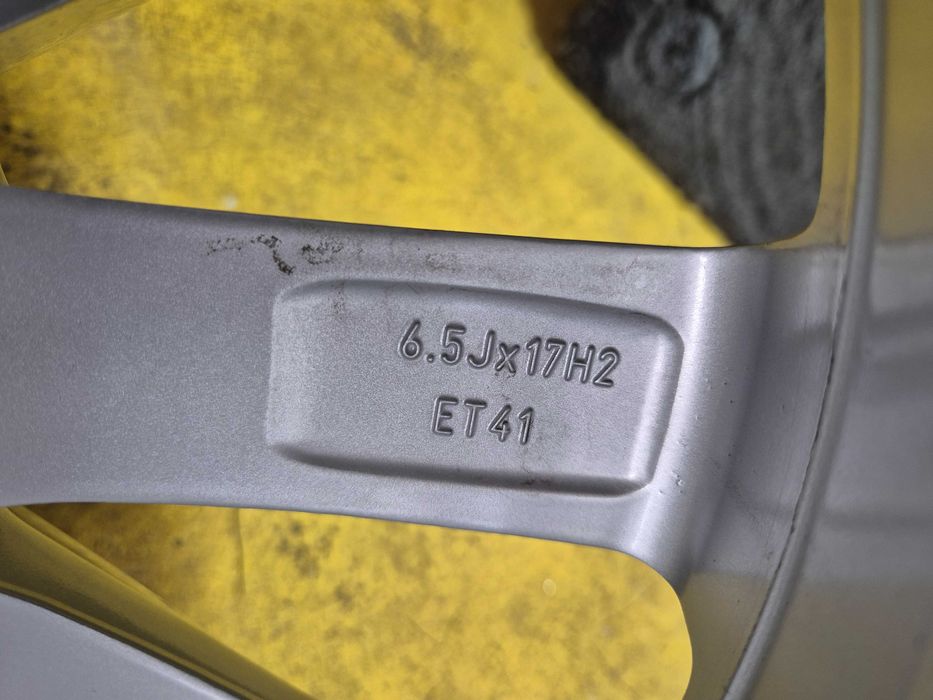 4 Jante Aliaj 5x112 17'' OEM VW Passat Tiguan Touran Sharan Caddy Scirocco T-ROC 6.5J ET 41 - MODEL 2024 / Skoda Octavia Superb Yeti Karoq Kodiaq