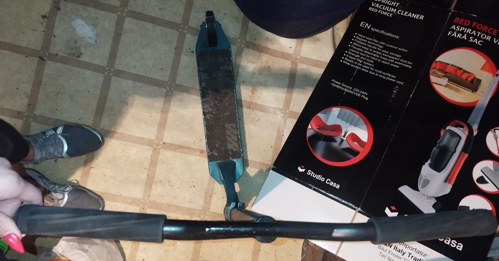 Trotinetă copii verde