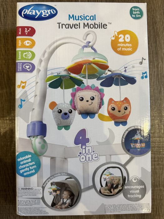 Бебешка музикална играчка/въртележка