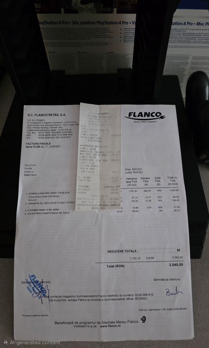 Consola PS 4 Pro 1tb