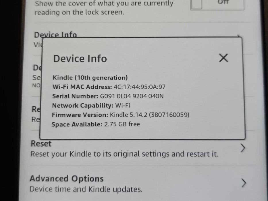 E-book reader Kindle 10th Gen, 8GB, Wi-Fi, Iluminata, 167 ppi, Husă