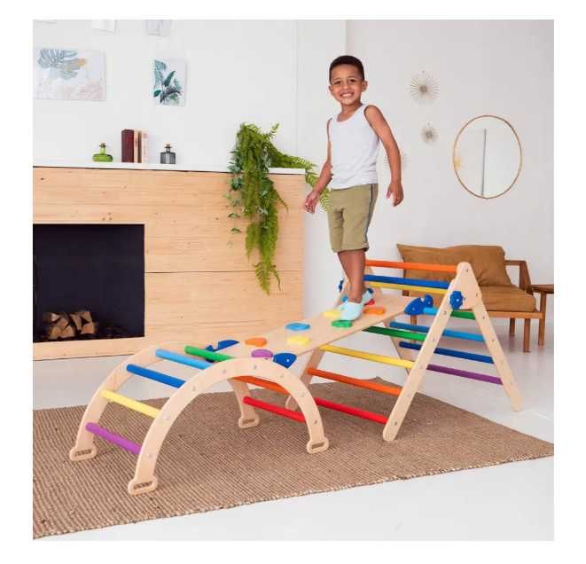 Арка комбинированная горка для скалолазания-85х270х70 см Есть доставка