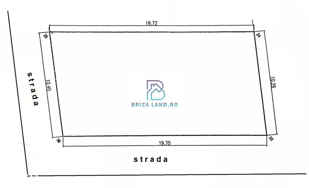 Sos. Chitilei, Infratirii, teren 203mp desc. dubla 19.7m x 10.4m liber