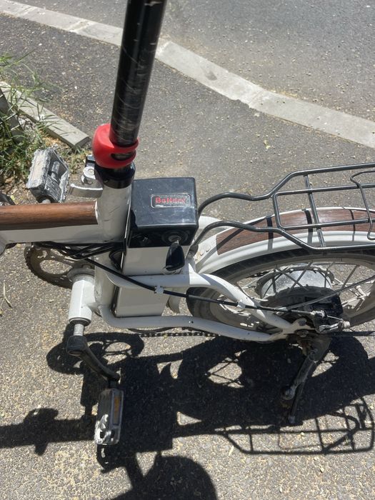 Bicicleta electrica pliabila