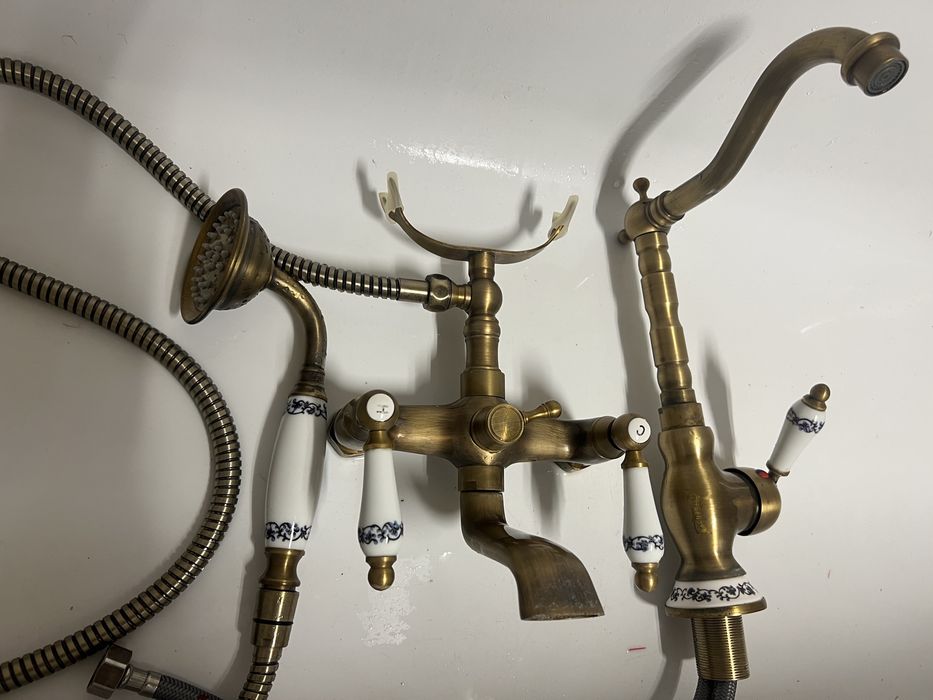 Baterie lavoir / dus bronz antichizat