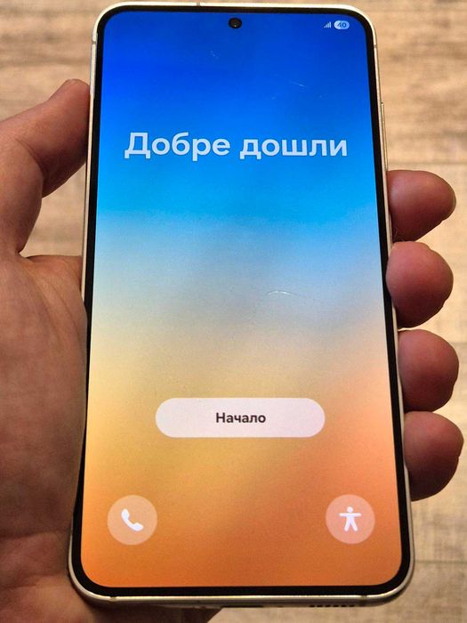 ОТЛИЧЕН! Телефон САМСУНГ / SAMSUNG S23 8GB RAM, цвят Cream!