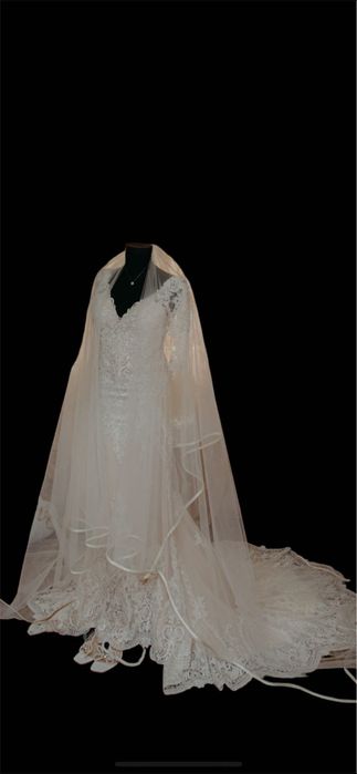 Rochie mireasa dantela