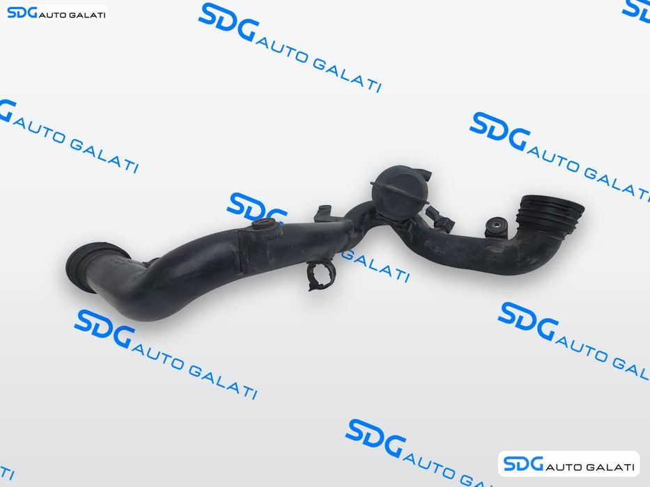 Conducta Furtun Tub Tubulatura Intercooler cu Senzor Audi A3 8P 1.9 TDI BKC BLS BXE 2003 - 2010 Cod 1K0145770B, 1K0145762AT, 1K0145762AC [N8364]