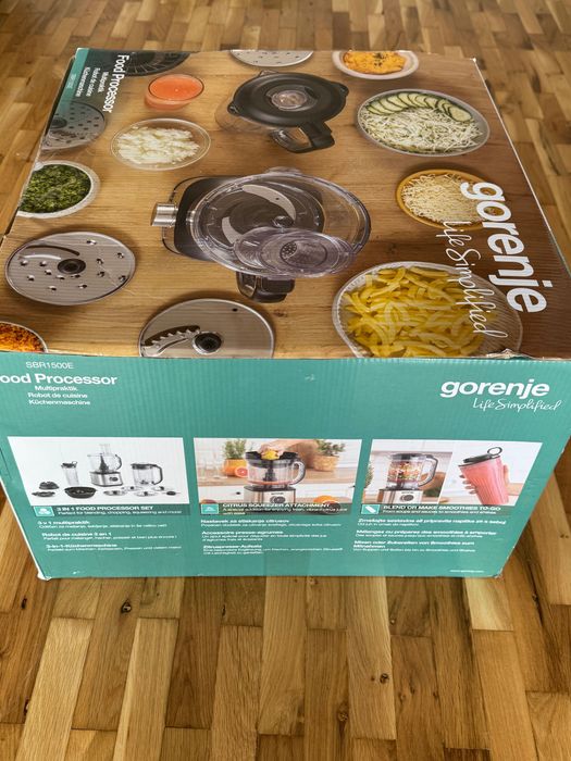 ЧИСТО НОВ кухненски робот gorenje SBR1500E