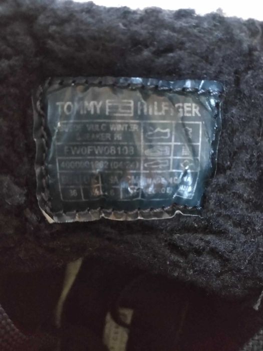 Детски високи кецове TOMMY HILFIGER номер 36