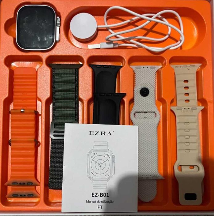 Стилен смарт часовник, Smart Watch Ezra, 5+1 SW133