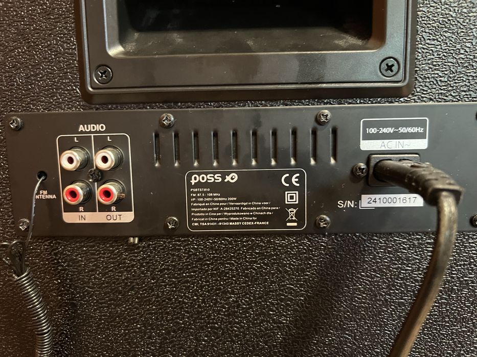Sistem Audio POSS PSBTST810 800W BLUETOOTH•Amanet Lazar Crangasi•52737