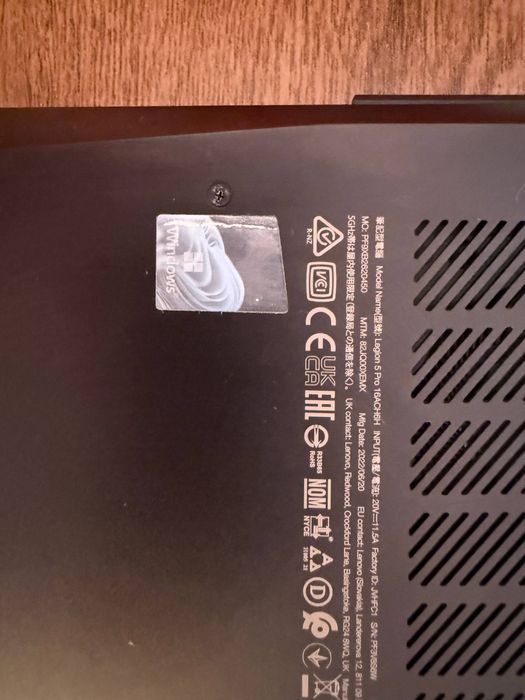 Laptop Legion 5 Pro 2k