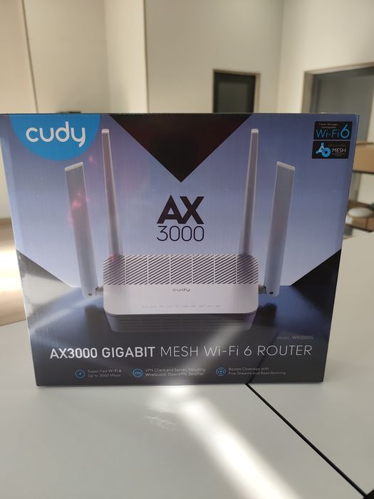 CUDY WR3000S AX3000 Gigabit Wi-Fi 6 Mesh Router