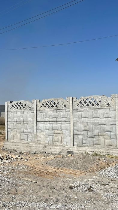 Евро бетонды заборлар