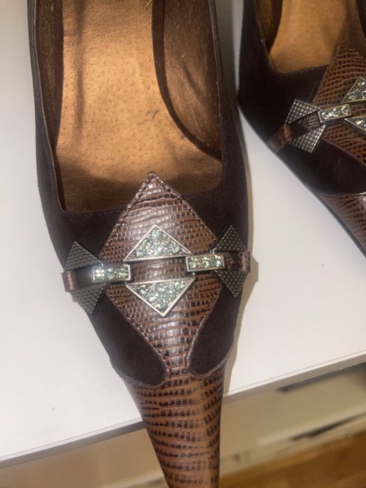 Pantofi Patricia Rigotti, eleganți, din piele, mărimea 38