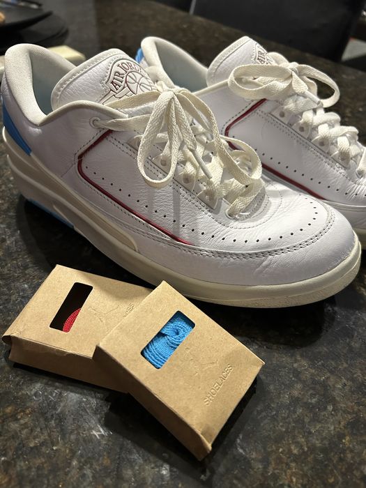 NIKE мъжки маратонки лимитирани W AIR JORDAN 2 RETRO LOW "UNC TO CHICAGO"