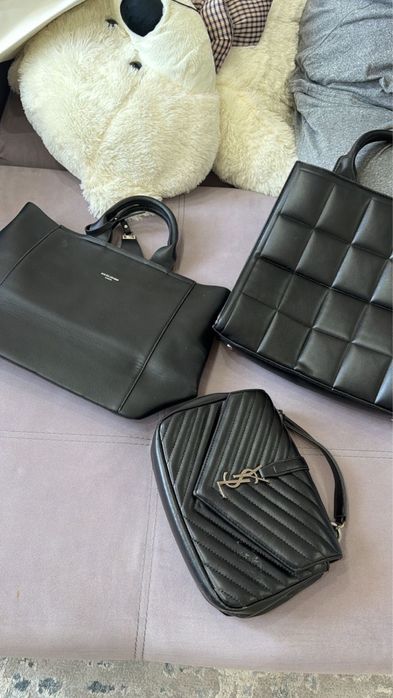 Черные сумки,отдам за 2000 тг