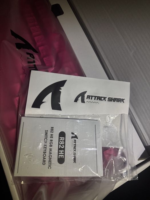 клавиатура ATTACK SHARK pink