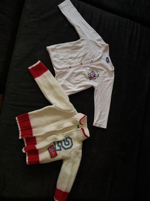 Лот 35 маркови детски дрешки за момиче ръст 80 см (9-12 месеца)