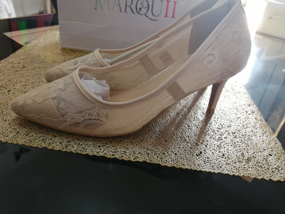 Pantofi dama culoare bej