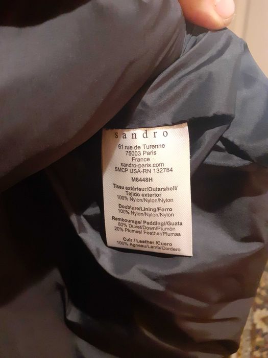 Пухено яке SANDRO