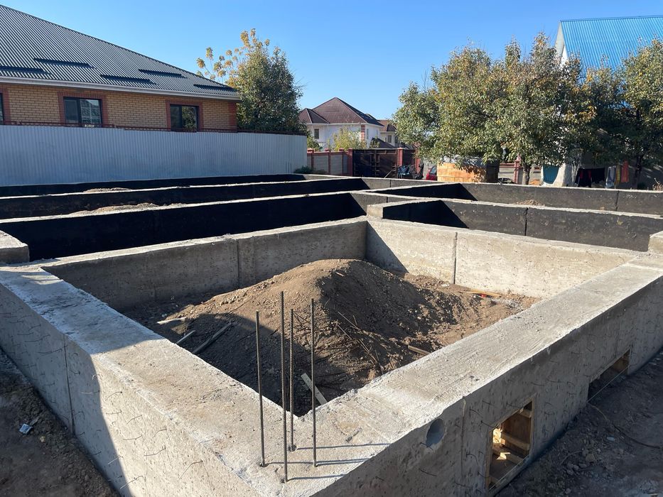 Фундамент опалубка Бетон