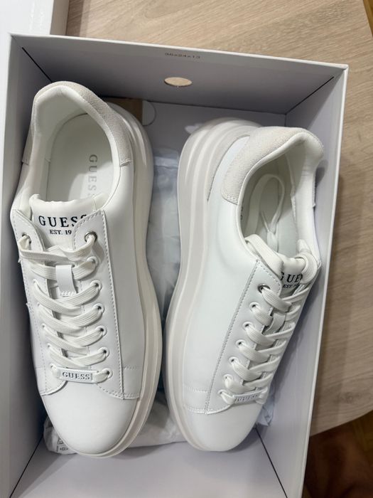 Чисто нови - Guess Elba Men's Leather Sneakers 43 номер