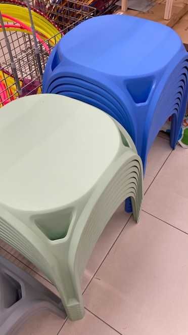 Детска пластмасова масичка 55х55х48см, налични 3 цвята