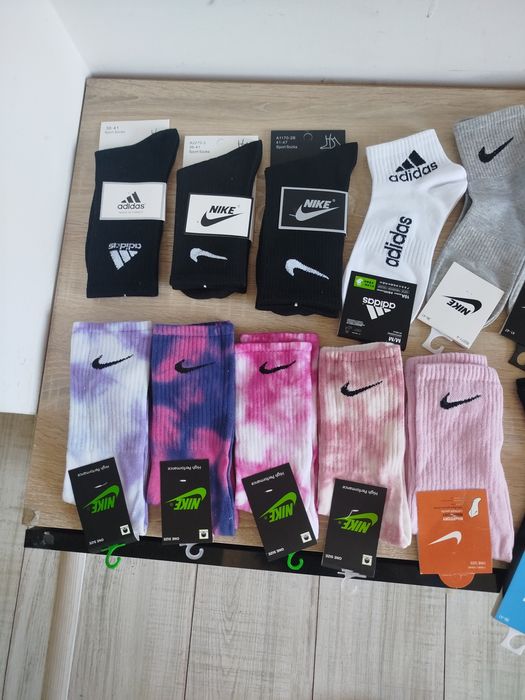 Șosete damă/bărbat noi cu eticheta Nike/Adidas toate mărimile