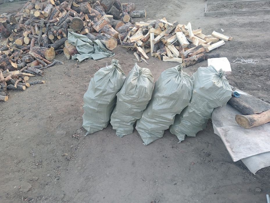 Дырава в мешках .