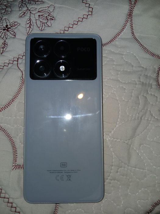 Xiaomi poco x6 pro
Culoare : silver
Componente : 12 gb RAM
512 gb stoc
