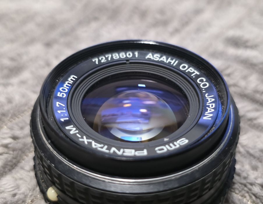 Obiectiv foto SMC Pentax-M 50mm f/1.7 montura

PK