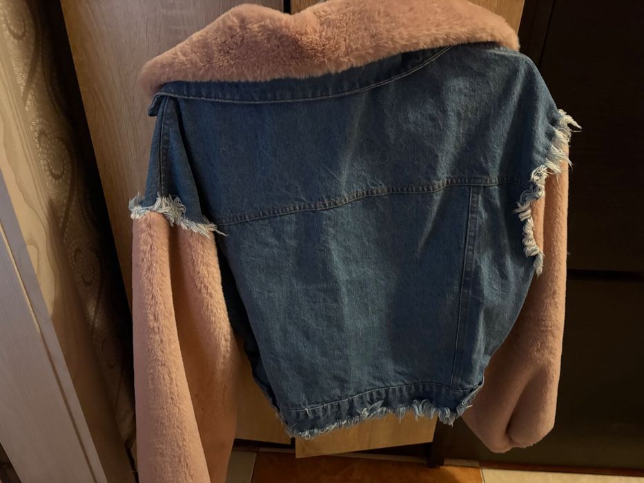 Дънково яке с пух