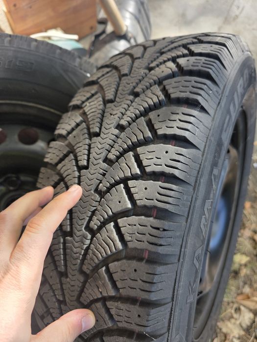 Set cauciucuri si jante  iarna 195/65/15 VAG, Skoda, VW