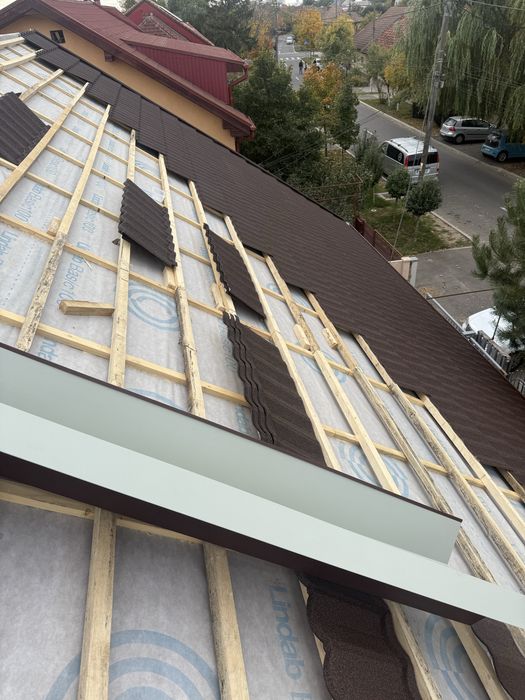 Acoperisuri dulgherie tigla metalica hodroizolati reparatii de urgenta