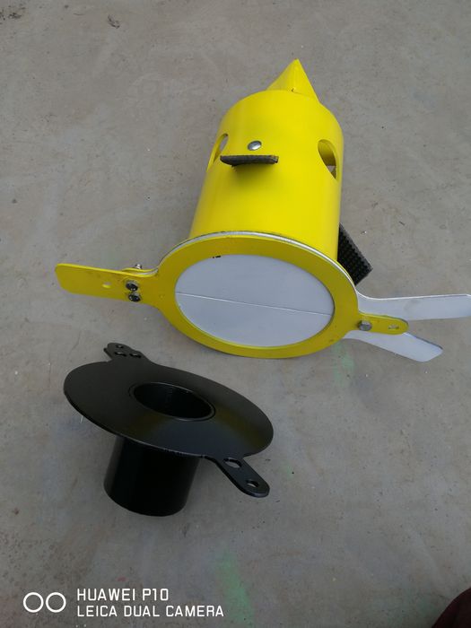 Dispozitiv golire saci azot  big bag cu adaptor pt furtun ,metalic