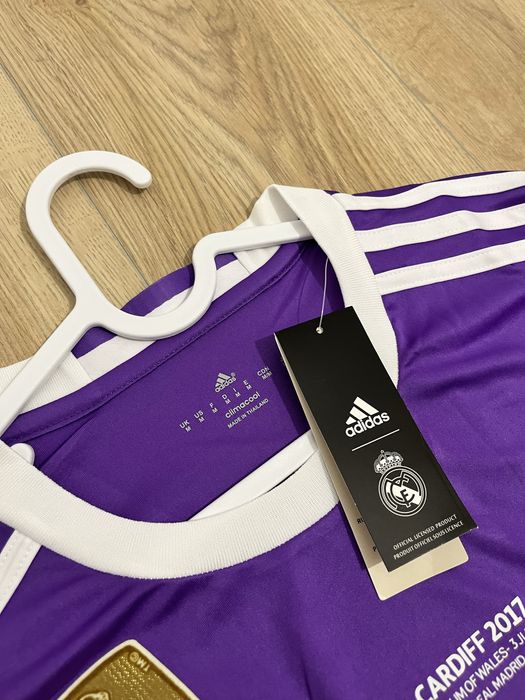 Bluza de fotbal mov real madrid Adidas cu Cristiano Ronaldo 7 marime M