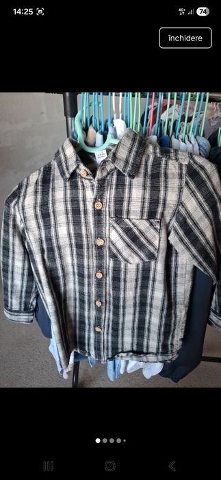 Cămașă baieti material mai grosut