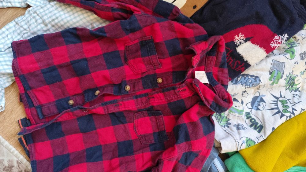 Лот детски дрехи за момче с размер 86 - 92