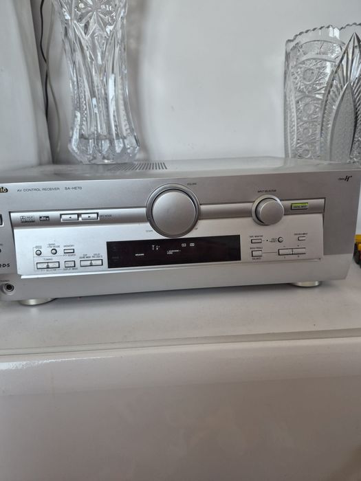 Boxe eltax milenium 500w,si amplificator Panasonic sa-he70