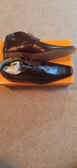 LOT Pantofi bărbați,sub gleznă,la gleznă,integral piele naturală maro